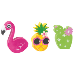 Radiergummi-Set „Tropical“ | 3 Stück