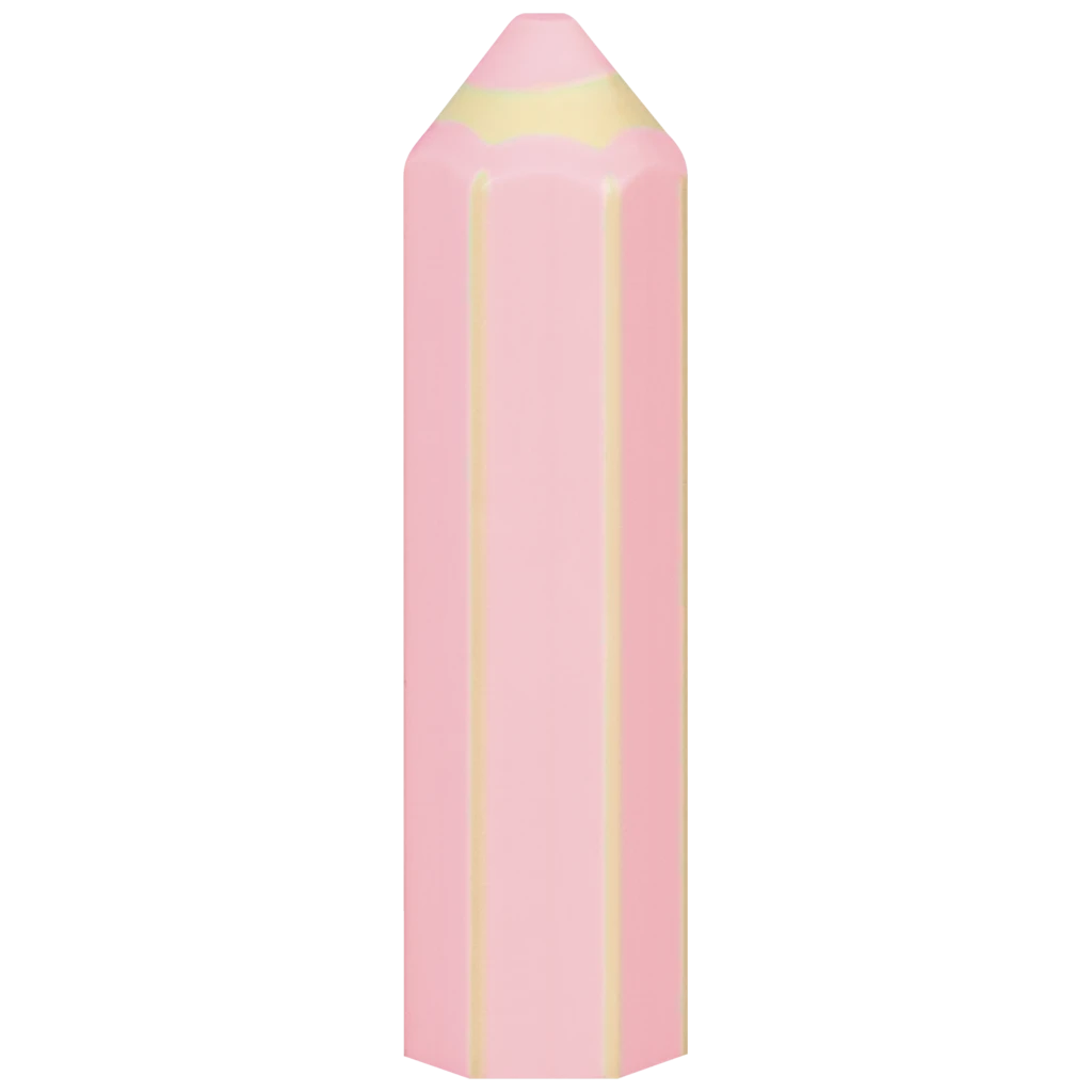 Radiergummi „Stift“ Colour Code 3D | rose