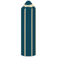 Radiergummi „Stift“ Colour Code 3D | denim