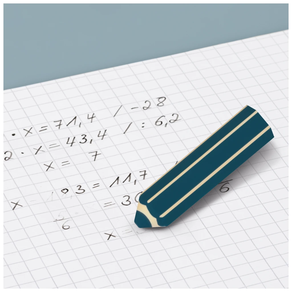 Radiergummi „Stift“ Colour Code 3D | denim