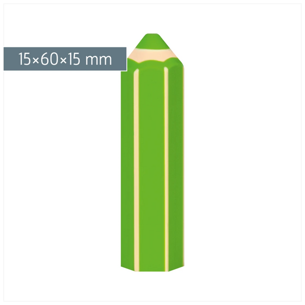 Radiergummi „Stift“ Colour Code 3D | kiwi