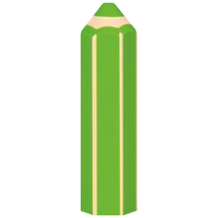 Radiergummi „Stift“ Colour Code 3D | kiwi