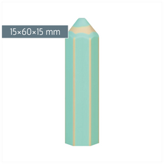 Radiergummi „Stift“ Colour Code 3D | mint
