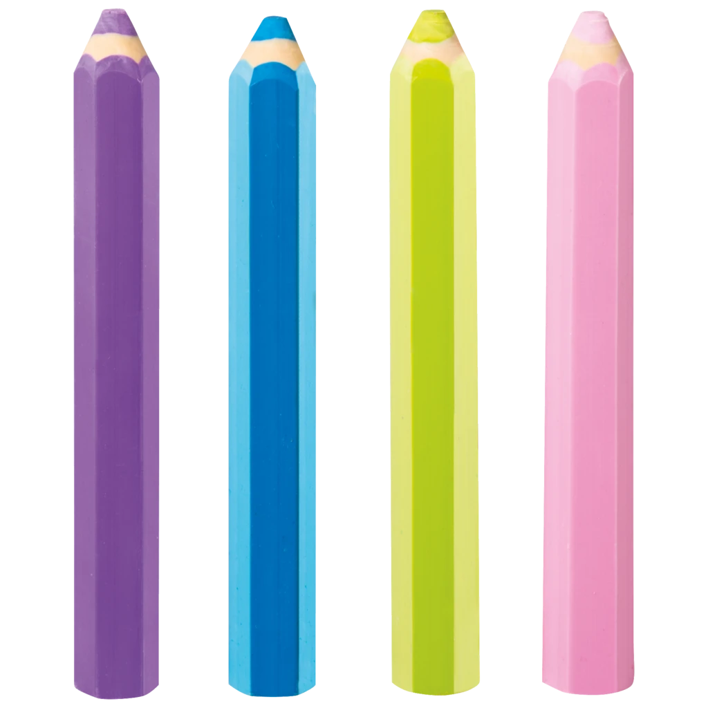 Radiergummi „Stift“ 3D | sortiert