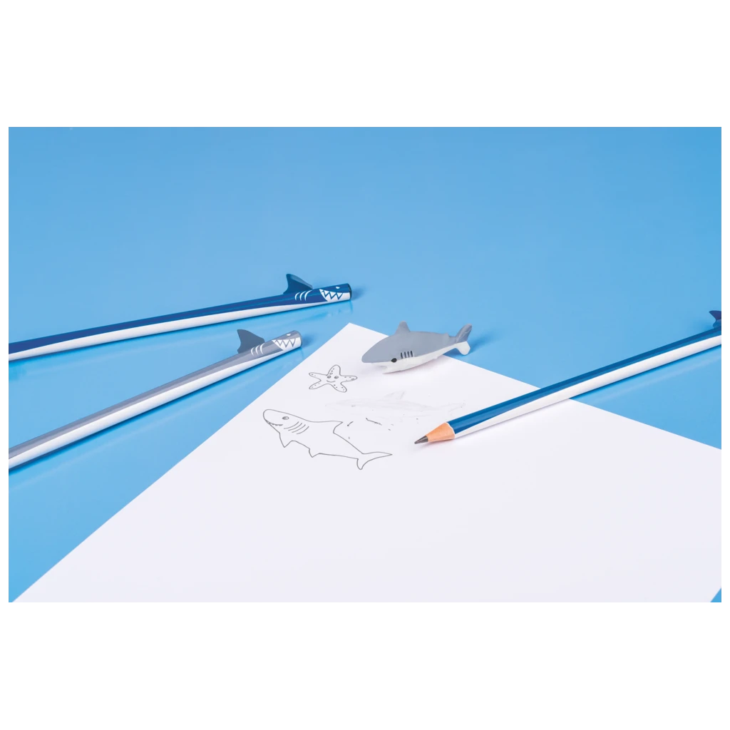 Bleistift „Shark“ | HB, rund, sortiert