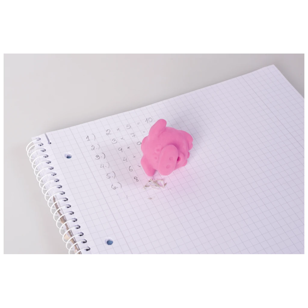 Radiergummi „Glücksschwein“ 3D | pink
