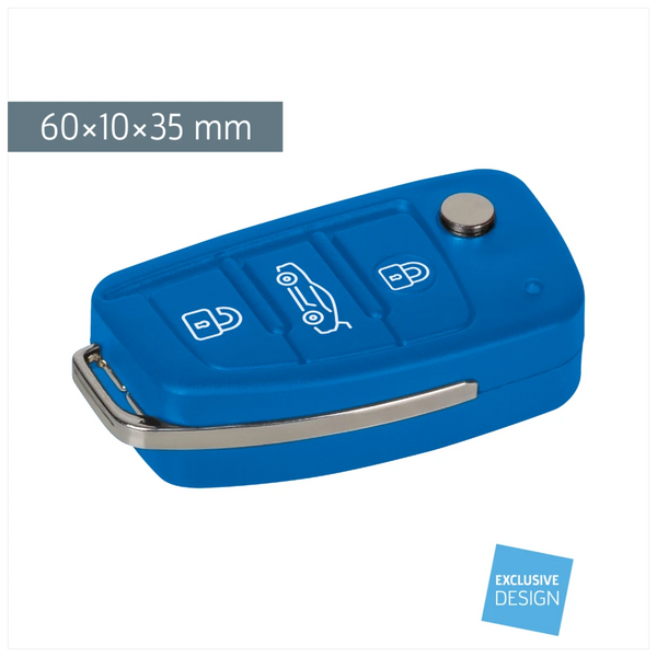 Radiergummi „Car Key“ Colour Code 3D | azur