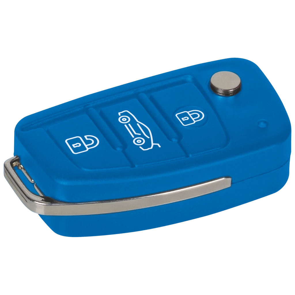 Radiergummi „Car Key“ Colour Code 3D | azur