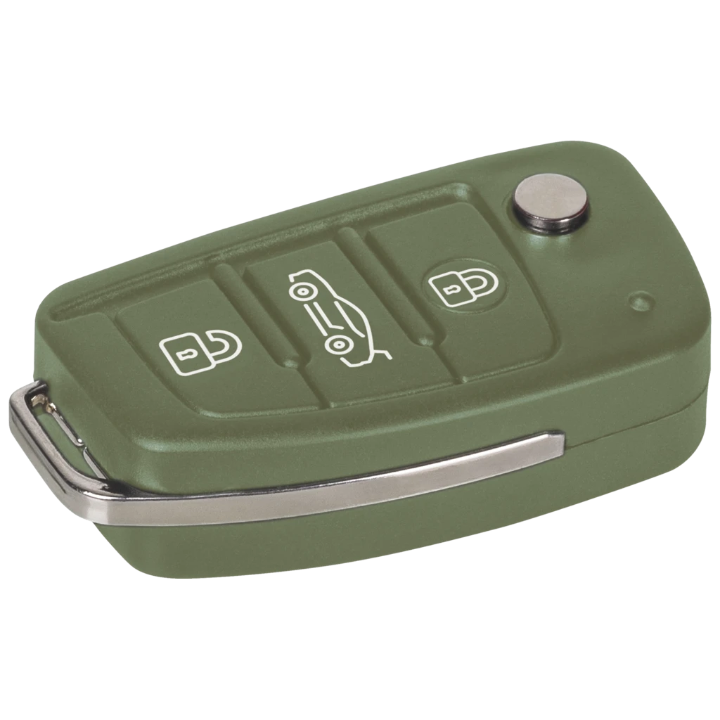 Radiergummi „Car Key“ Colour Code 3D | olive