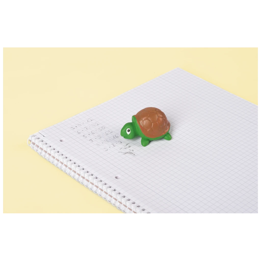 Radiergummi „Turtle Chilli“ 3D | grün/braun