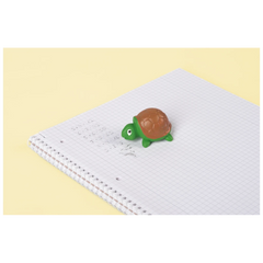 Radiergummi „Turtle Chilli“ 3D | grün/braun