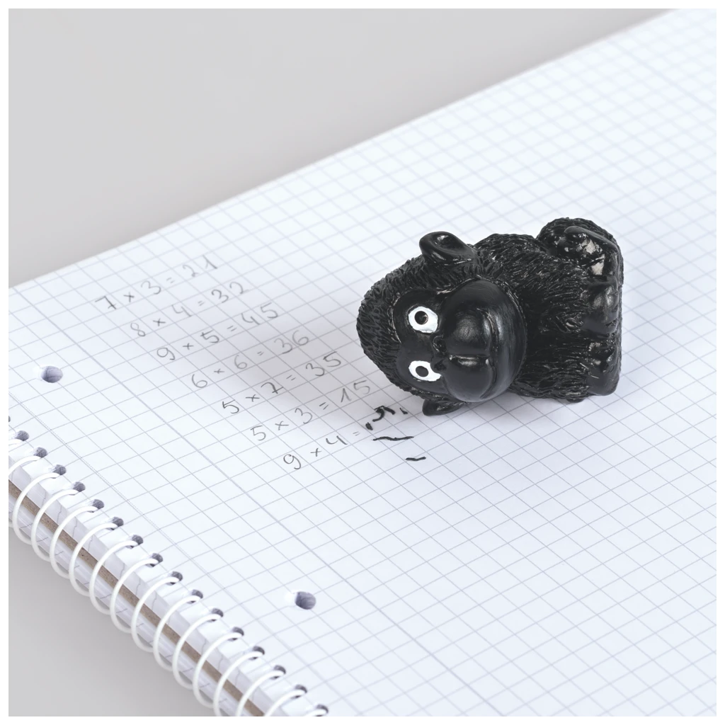 Radiergummi „Gorilla“ 3D | schwarz