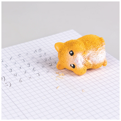 Radiergummi „Hamster“ 3D | gelb