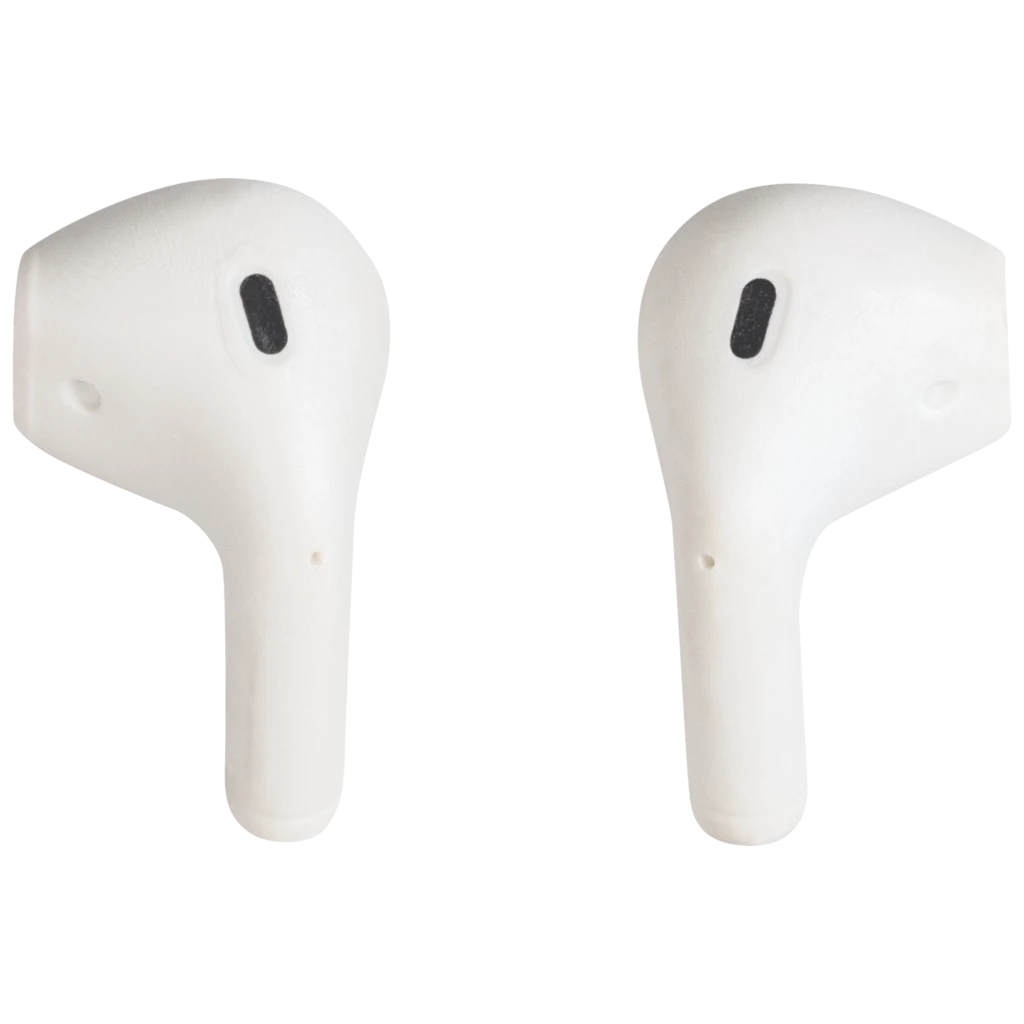 Radiergummi-Set „In-Ear-Pod“ 3D | weiß, 2 Stück