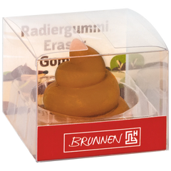 Radiergummi „Hunde Poop“ 3D | braun
