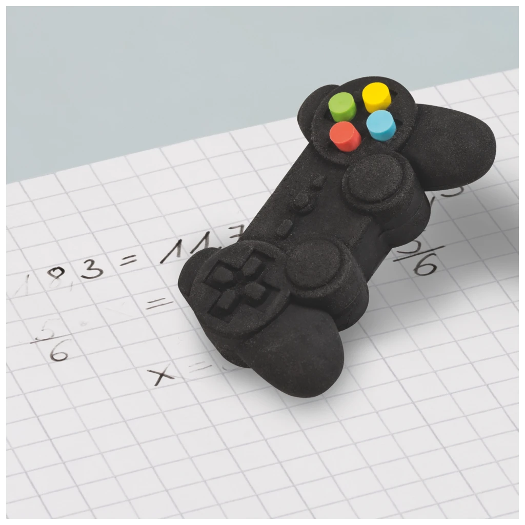 Radiergummi „Gamepad“ 3D | schwarz