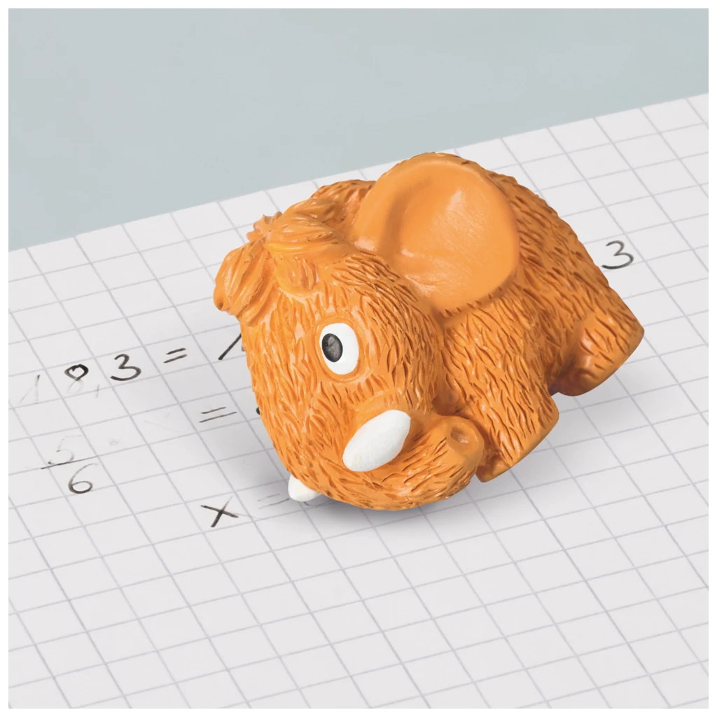 Radiergummi „Mammut“ 3D | braun