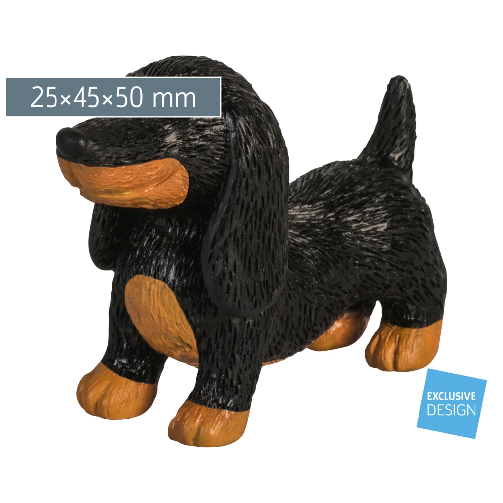 Radiergummi „Dackel“ 3D | schwarz