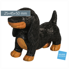 Radiergummi „Dackel“ 3D | schwarz