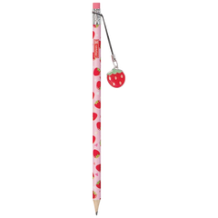 Bleistift Fruity Love | HB, rund, rosa/rot