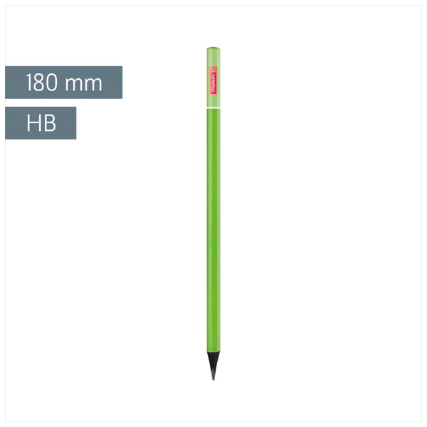 Bleistift Colour Code | HB, ergonomische 3-Kant-Form, kiwi