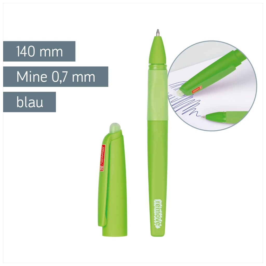 Gelschreiber „REMOVE“ Colour Code radierbar | breit, 0,7 mm, kiwi