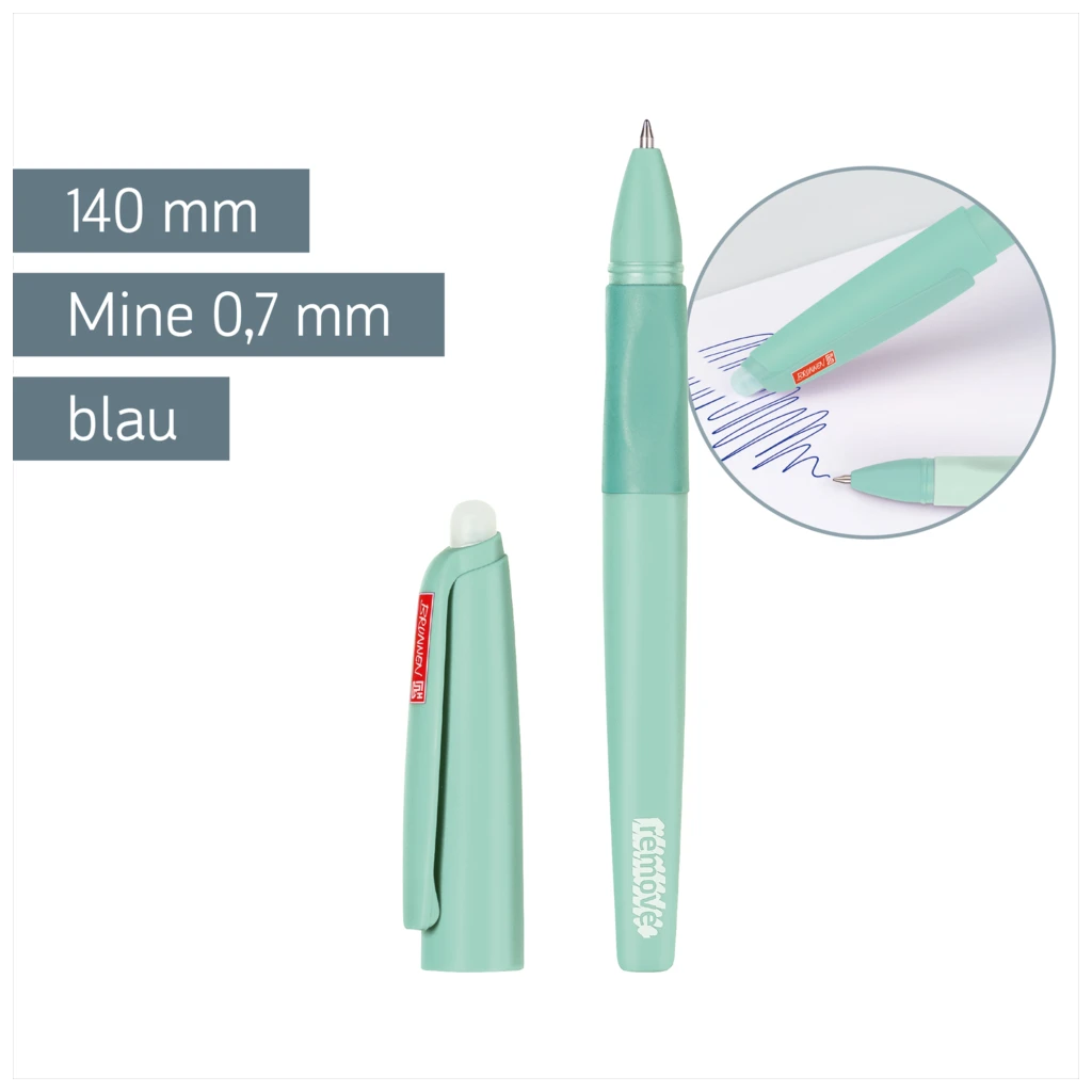 Gelschreiber „REMOVE“ Colour Code radierbar | breit, 0,7 mm, mint