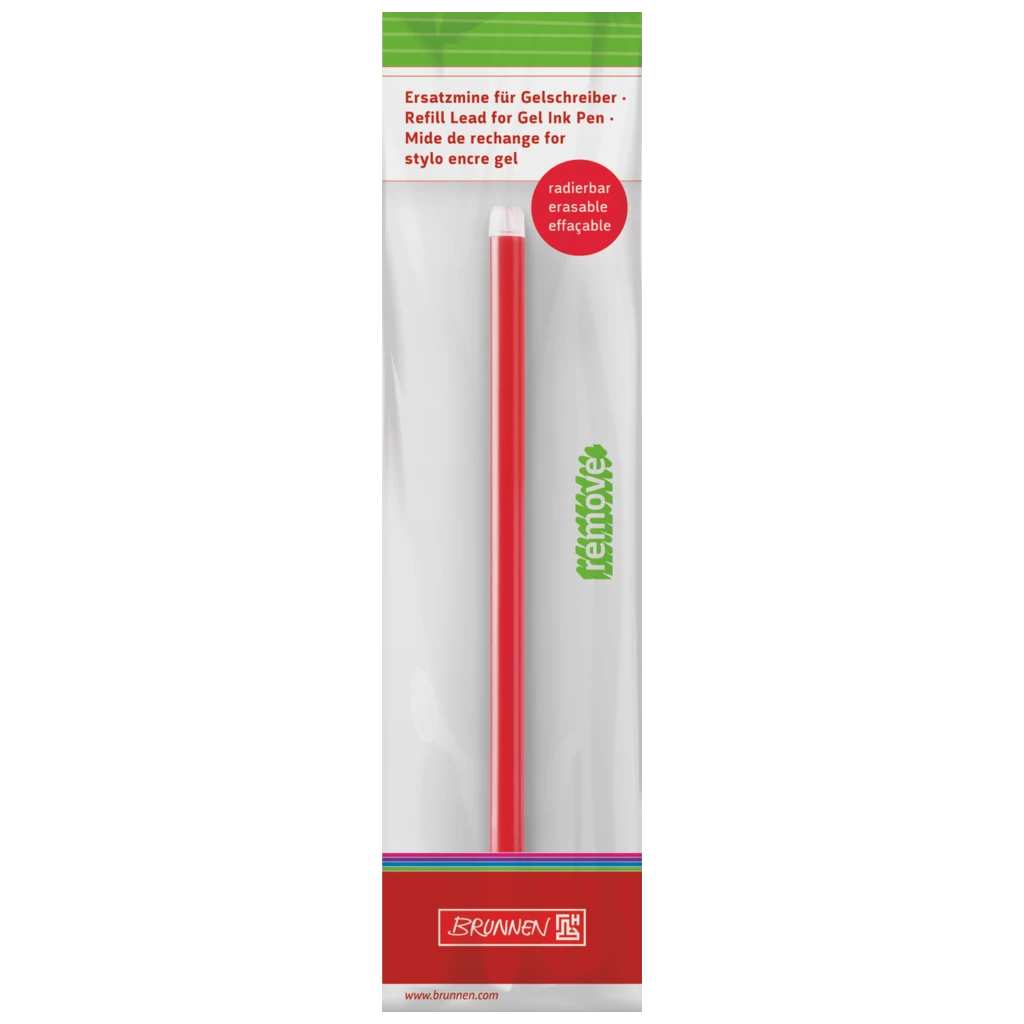 Ersatzmine „REMOVE“ Colour Code radierbar | breit, 0,7 mm, red