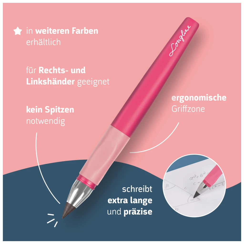 Bleistift „REMOVE Longline“ Colour Code | H, tulip