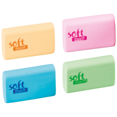 Radiergummi Soft-Touch | sortiert