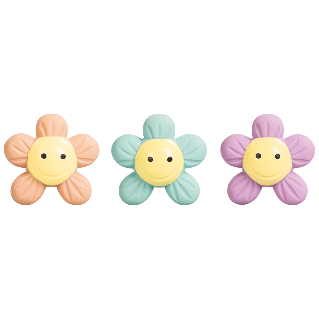 Radiergummi Happy Hippie 3D | sortiert