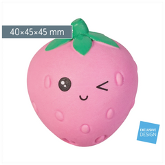 Radiergummi Fruity Love 3D | rosa/grün