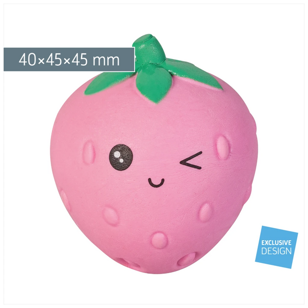 Radiergummi Fruity Love 3D | rosa/grün