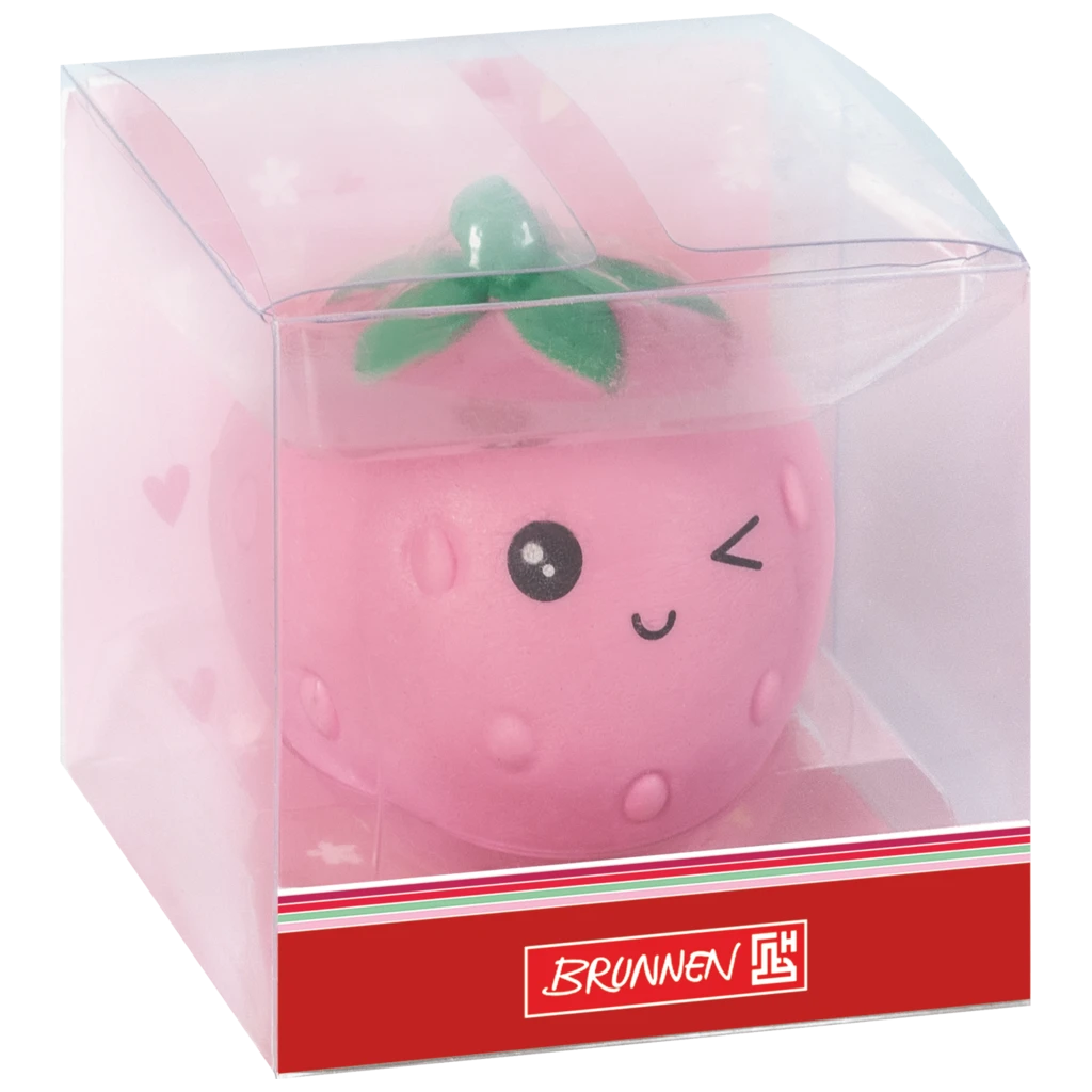 Radiergummi Fruity Love 3D | rosa/grün