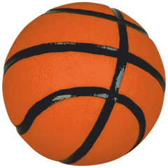 Radiergummi „Basketball“ Sporty Animals 3D | orange/schwarz