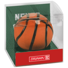 Radiergummi „Basketball“ Sporty Animals 3D | orange/schwarz