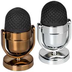 Dosenspitzer mit Radiergummi „Mikrofon“ | sortiert