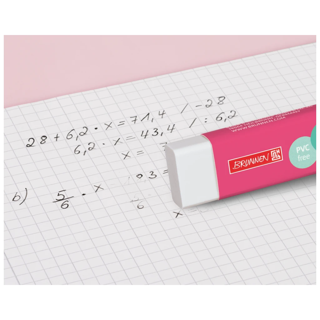 Radiergummi Colour Code DUST free | weiß