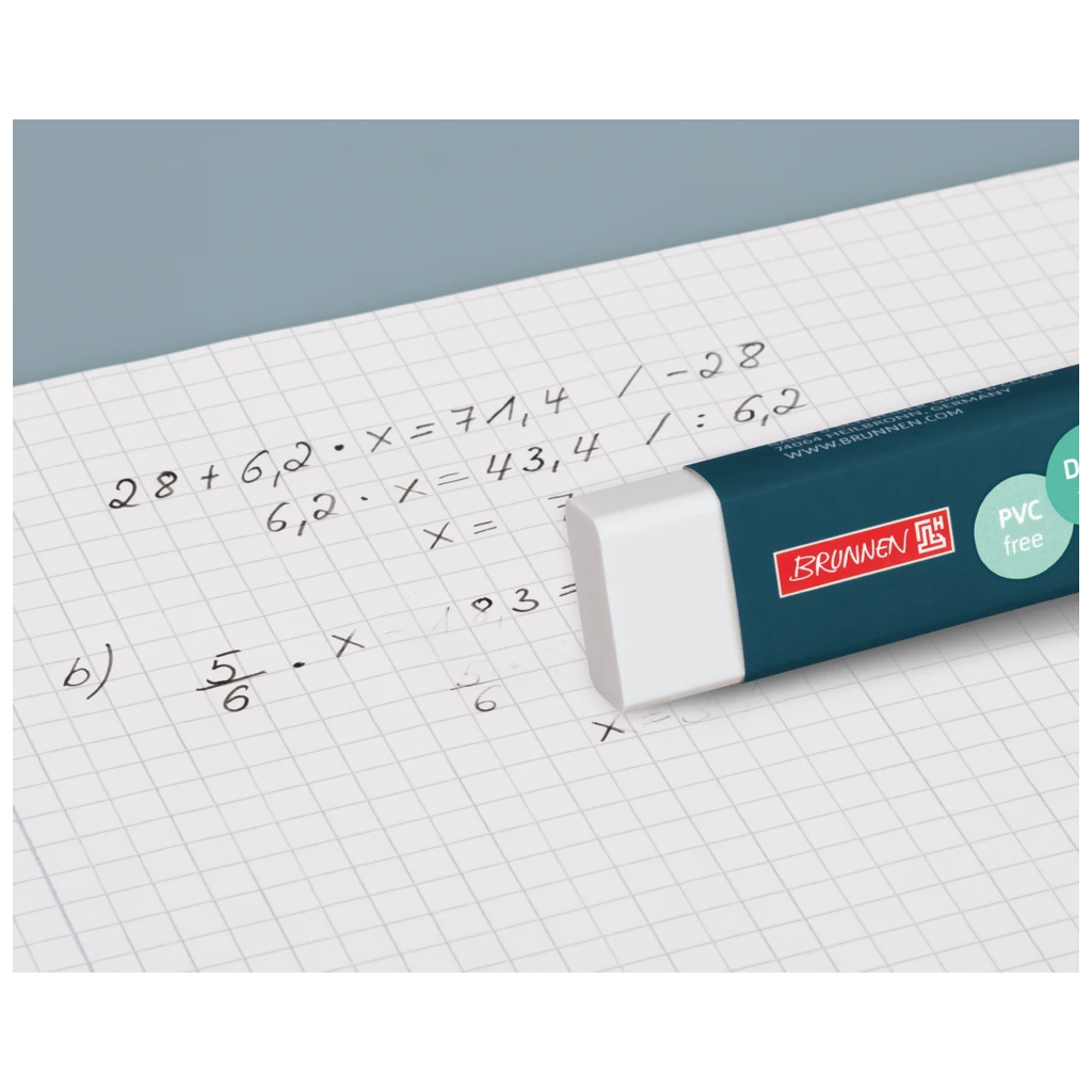 Radiergummi Colour Code DUST free | weiß