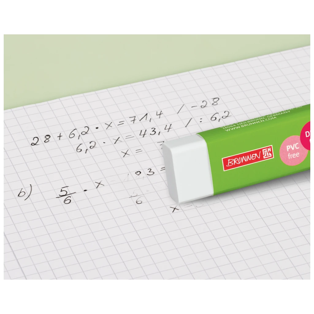 Radiergummi Colour Code DUST free | weiß