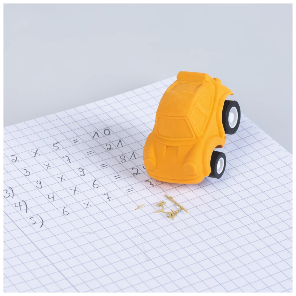 Radiergummi „Scooter“ 3D | sortiert