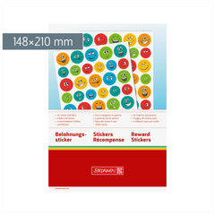 Stickerblock Belohnung „Smile“ | A5, mehrfarbig, 6 Blatt