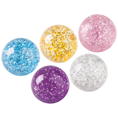 Gummiball „Glitzer“ | sortiert