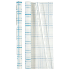 Bucheinbandfolie | 450 mm × 3 m, selbstklebend, transparent
