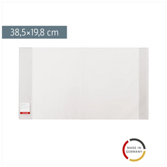 Buchschoner | 19,5×38,5 cm, stabile Folie, PVC, glasklar