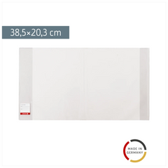 Buchschoner | 20×38,5 cm, stabile Folie, PVC, glasklar