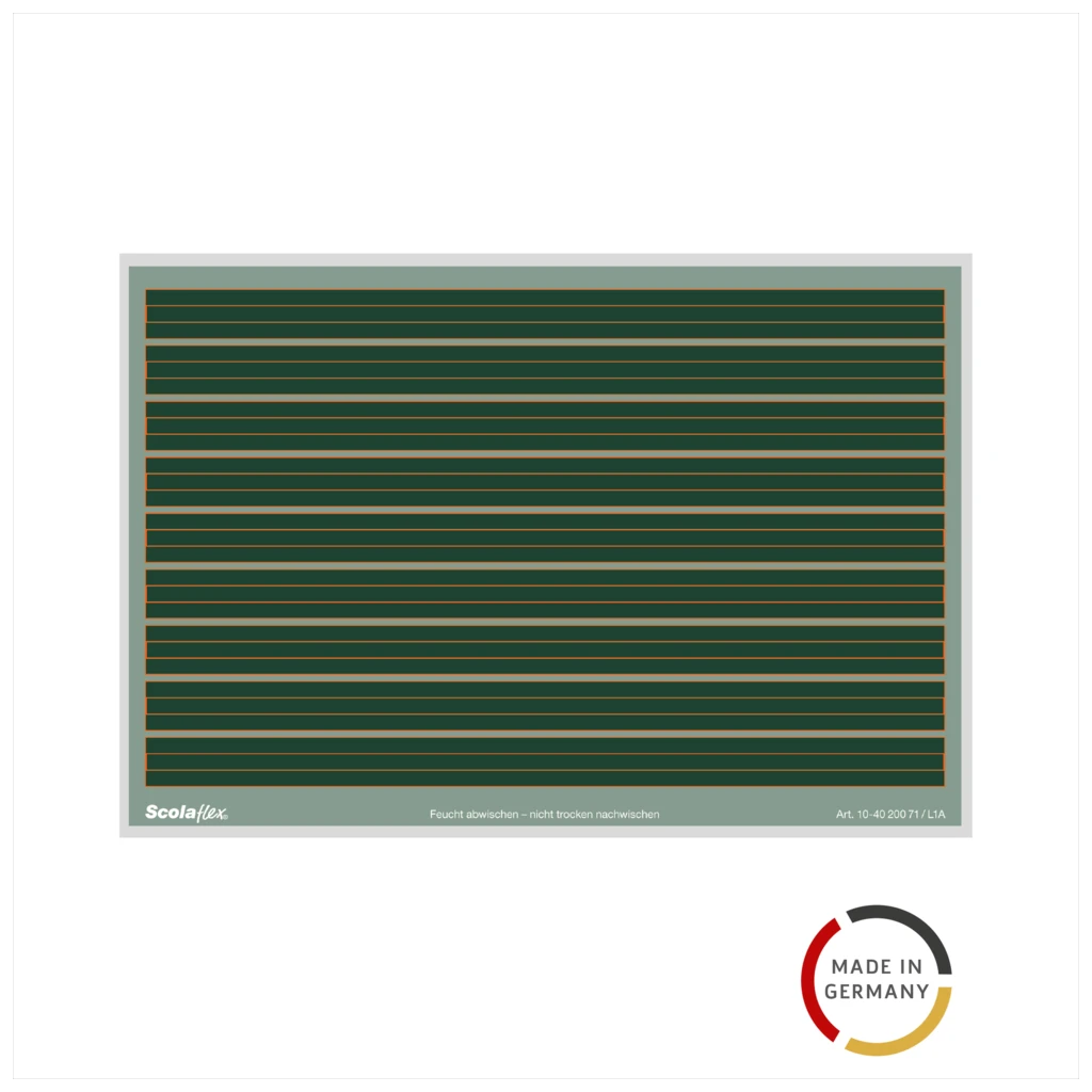 Schreibtafel Scolaflex Lin. L1A | grün