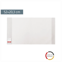 Buchschoner | 20×52 cm, stabile Folie, PVC, glasklar