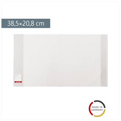 Buchschoner | 20,5×38,5 cm, stabile Folie, PVC, glasklar