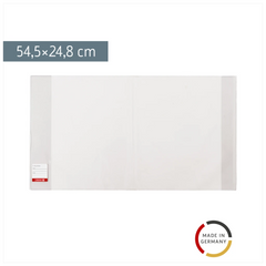 Buchschoner | 24,5×54,5 cm, stabile Folie, PVC, glasklar